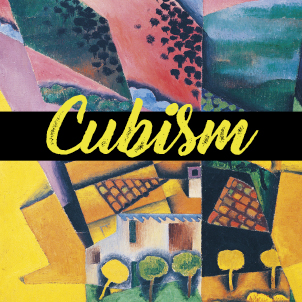 Cubism art book design