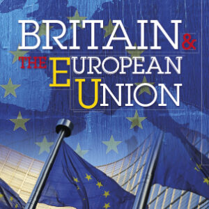 Britain and the European Union book cover design