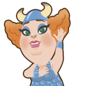 Still from an opera singer animated avatar